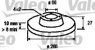 LUCAS ELECTRICAL DF1216 гальмівний диск