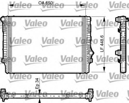 AUDI 5Q0121251EP Радіатор, охолодження двигуна