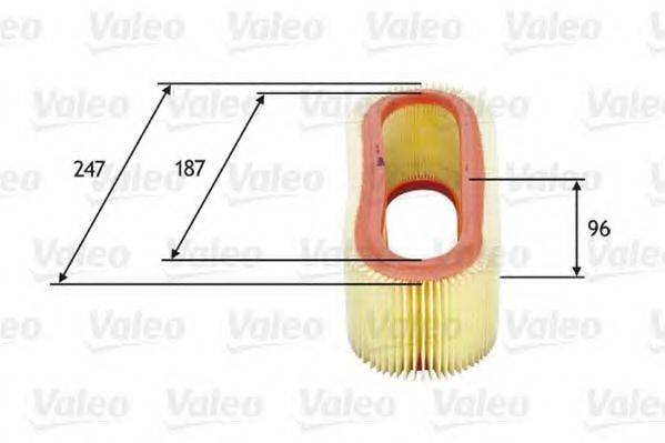 VAICO 250056 Повітряний фільтр