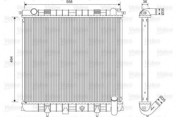 LAND ROVER PCC106940 Радіатор, охолодження двигуна