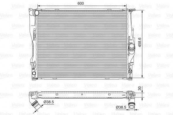 BMW 17117564654 Радіатор, охолодження двигуна