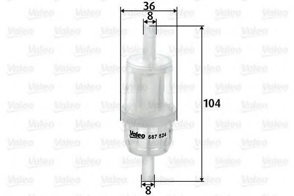 WIX FILTERS 33007 Паливний фільтр