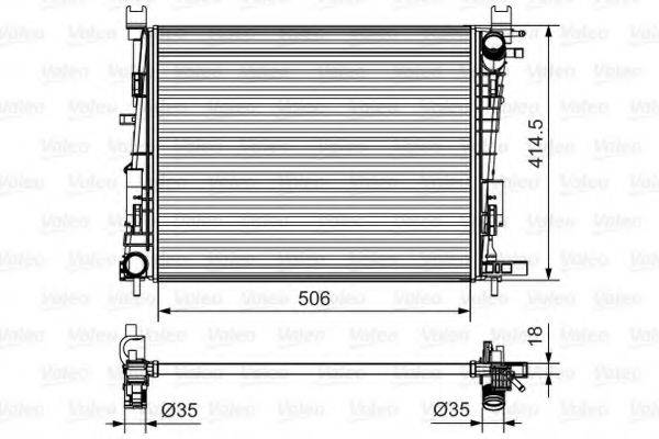RENAULT 214105731R Радіатор, охолодження двигуна