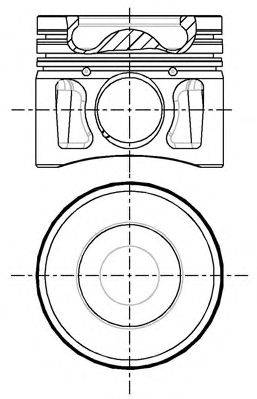 FORD 5S7Q-AAE Поршень