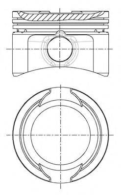 FIAT 5893593 Поршень