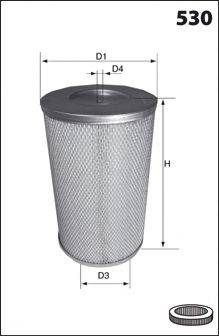 MECAFILTER FA3105 Повітряний фільтр