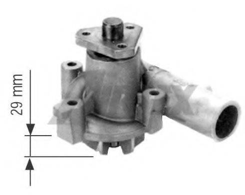 AIRTEX 1088 Водяний насос