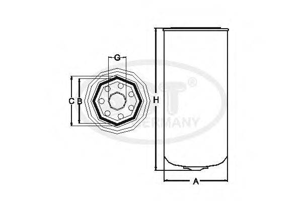 WIX FILTERS 33219 Паливний фільтр