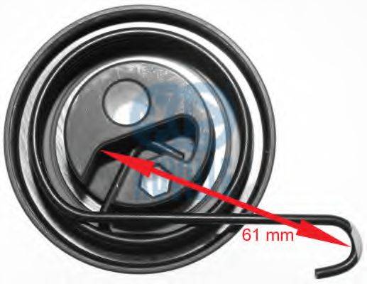 OPEL 636583 Натяжний ролик, ремінь ГРМ