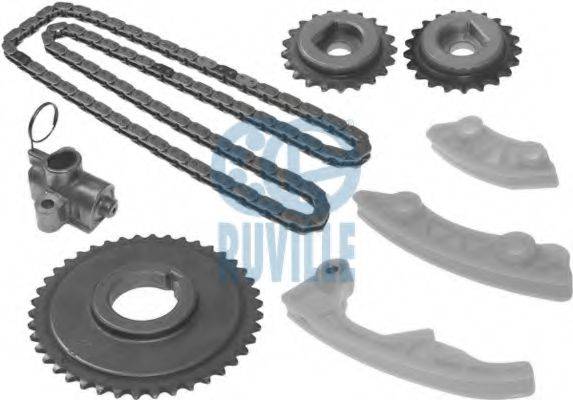 OPEL 615 418 Комплект мети приводу розподільного валу
