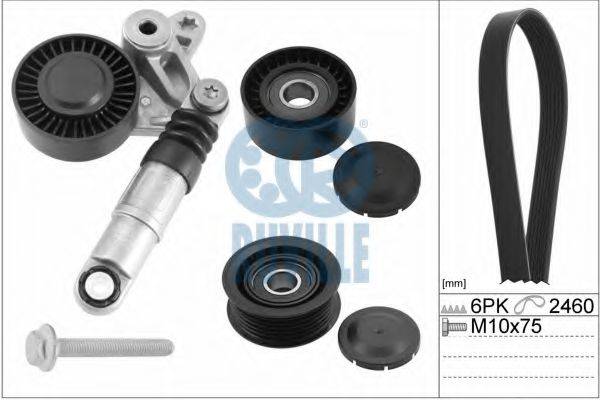 GATES K016PK2460 Полікліновий ремінний комплект