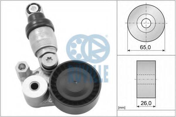 MAZDA PE7W-15-980 Амортизатор, полікліновий ремінь