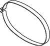 DINEX 28822 Стопорне кільце, глушник