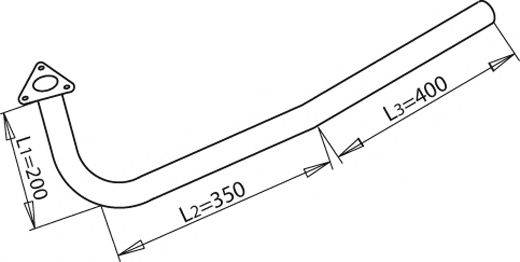 ZARA 9202 Труба вихлопного газу