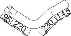 ZARA 9322 Труба вихлопного газу