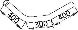 ZARA 9049 Труба вихлопного газу