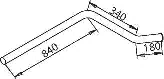 ZARA 9145 Труба вихлопного газу