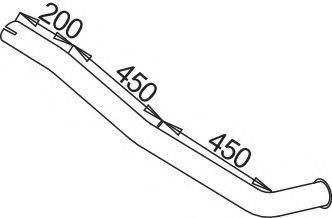 IMASAF 4300 Труба вихлопного газу