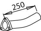 ZARA 9036 Труба вихлопного газу