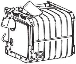 DINEX 51413 Середній глушник вихлопних газів