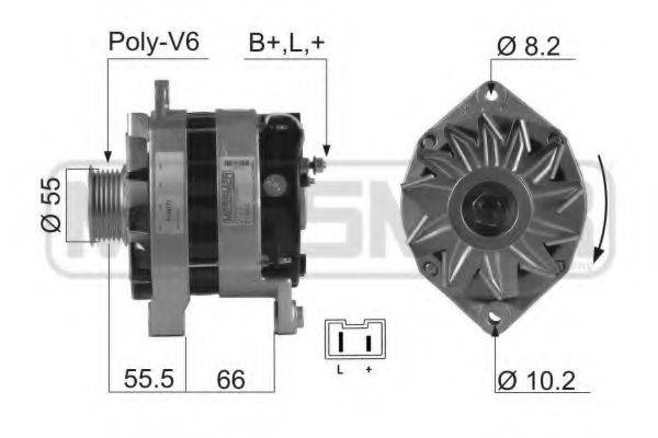 VALEO 642807 Генератор