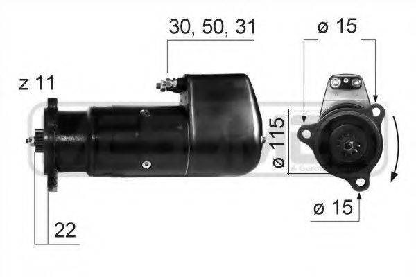 EFEL 10820 Стартер