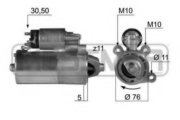 HC-PARTS CS1513 Стартер