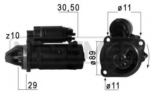 PERKINS 2873K633 Стартер