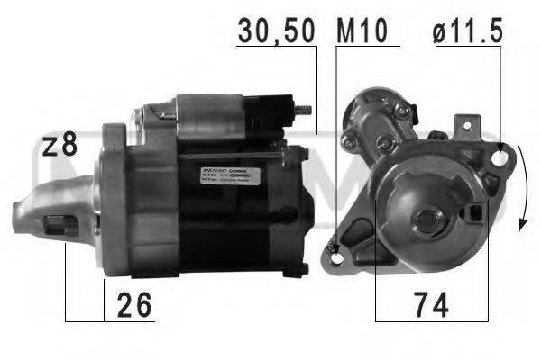 LUCAS LRS02592 Стартер