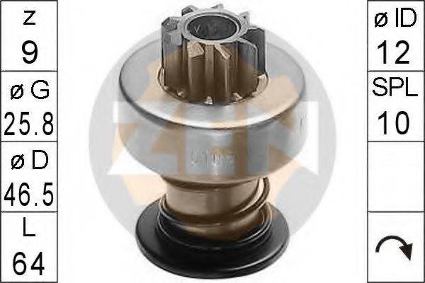 LUCAS 221 480 Привід із механізмом вільного ходу, стартер