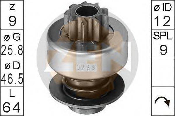 LUCAS 227 339 Привід із механізмом вільного ходу, стартер