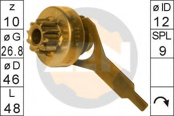 LUCAS 221 167 Привід із механізмом вільного ходу, стартер