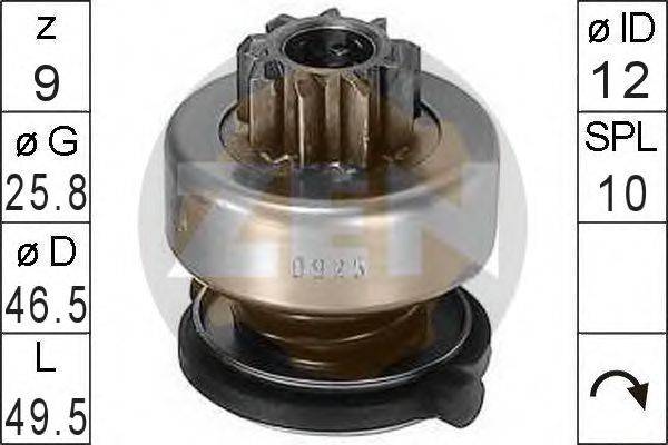 LUCAS 222 503 Привід із механізмом вільного ходу, стартер