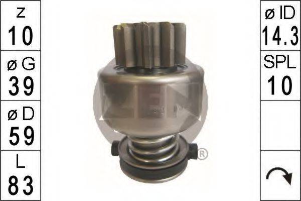 BOSCH F002G20724 Привід із механізмом вільного ходу, стартер