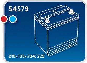 IPSA 54579 Стартерна акумуляторна батарея