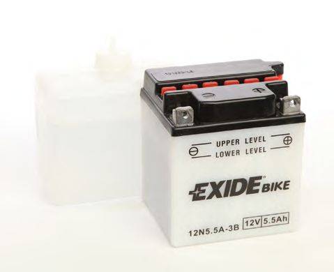 EXIDE 12N55A3B Стартерна акумуляторна батарея; Стартерна акумуляторна батарея
