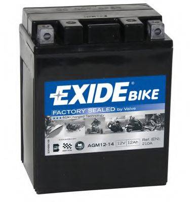 EXIDE AGM1214 Стартерна акумуляторна батарея; Стартерна акумуляторна батарея