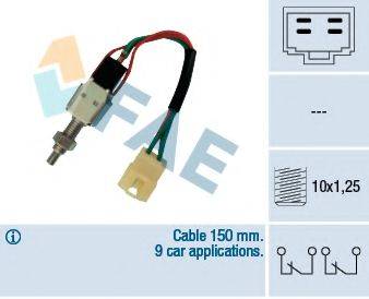 TOYOTA 84340-22010 Вимикач ліхтаря сигналу гальмування