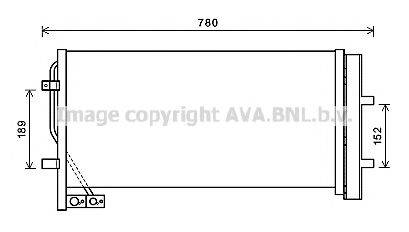AVA QUALITY COOLING AI5382 Конденсатор, кондиціонер