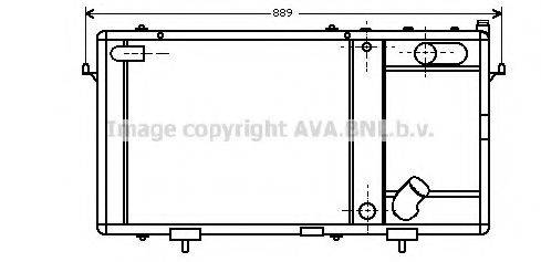 LAND ROVER BTP1458 Радіатор, охолодження двигуна