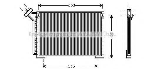 AVA QUALITY COOLING CR5022 Конденсатор, кондиціонер