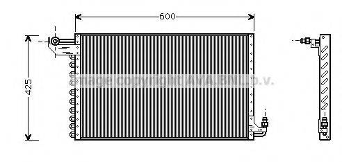 NRF 35164 Конденсатор, кондиціонер