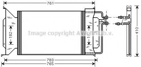 CHEVROLET 52472821 Конденсатор, кондиціонер