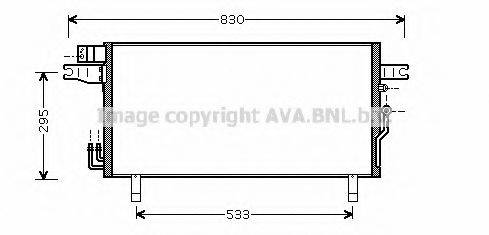 VALEO 818155 Конденсатор, кондиціонер