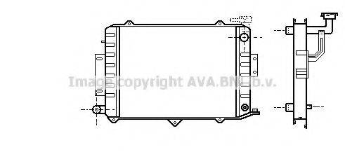 KUHLER SCHNEIDER 2603401 Радіатор, охолодження двигуна
