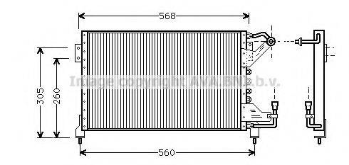 KUHLER SCHNEIDER 1824401 Конденсатор, кондиціонер