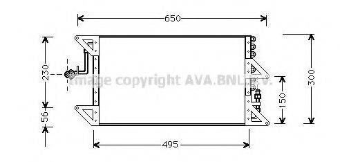 MAHLE ORIGINAL BC105 Конденсатор, кондиціонер