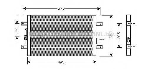 KALE OTO RADYATOR 5009 Конденсатор, кондиціонер