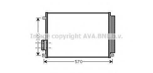 AVA QUALITY COOLING FT5347 Конденсатор, кондиціонер