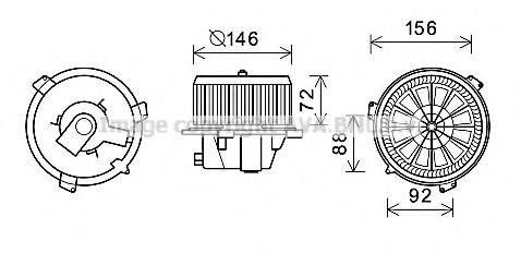 AVA QUALITY COOLING FT8436